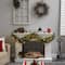 6ft. Pre-Lit LED Snow Tipped Christmas Garland with Pinecones
